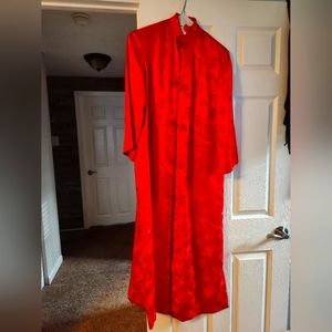 Authentic Peony kimono robe
